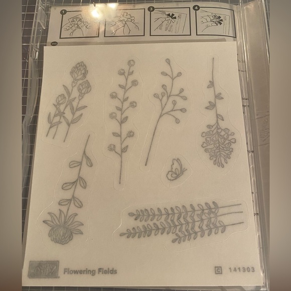 Stampin' Up! Flowering Fields - Picture 3 of 3